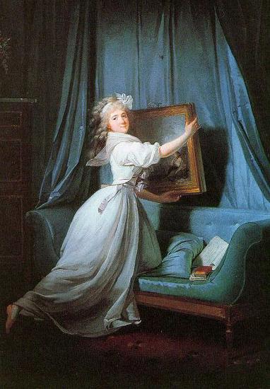 Henri-Pierre Danloux Portrait de Mademoiselle Rosalie Duthe Germany oil painting art